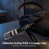 Studded Belt Punk Accessory Streetwear for Jeans
