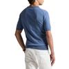Polo Ralph Lauren Solid Color Cotton Crew Neck Short Sleeve T-Shirt Men Tops Blue 710980681-003