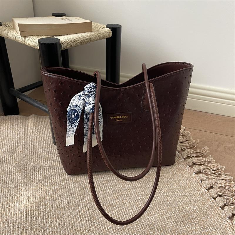 Borsa a Spalla alla Moda, Individuale e Testurizzata per Donna, Borsa Tote