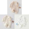 Baby Winter Warmth Cotton Snowsuit With No Bone Design For Newborns And Infants