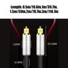 Digital Opticals Sound Cable With 24K Gold Plated Connectors For High Fidelities Sound Transmission To Home Theater Systems