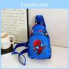 Kids Cartoon Spiderman Nylon Casual Shoulder Bag With Fun Pattern Children For
