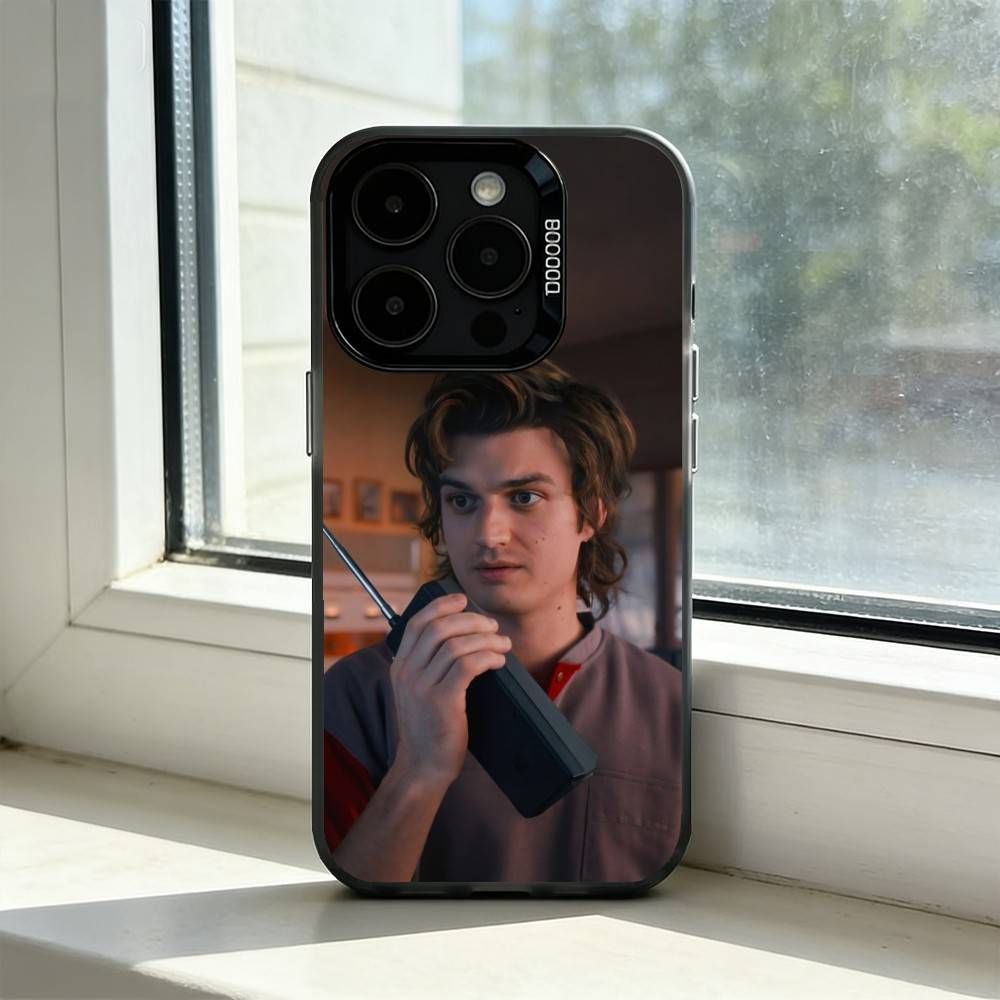 Steve H-Harrington Phone Case For iPhone 17,16,15,14,13,12,11 Plus,Pro Max,XS,Colorful Silver Phone Case Funda Cover