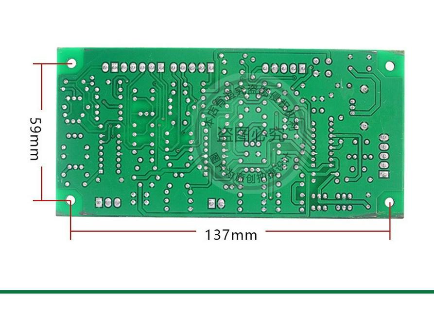 Placa base de control IGBT para soldador inversor de tubo único ZX7-400