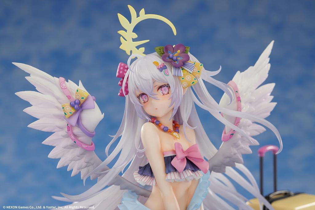 Elegant Blue Archive Azusa Height 190mm halo and ABS scale painted finished figure -Blue Archive- (swimsuit) approx. (including pedestal) PVC, 1/7