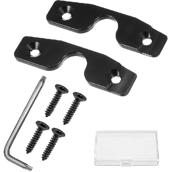 Sun Visor Repair Kit, Compatible With Jeep Wrangler JK, JL, JT Gladiator 2018-2024, Aluminum Alloy Sun Visor Driver Side Replacement, Used For