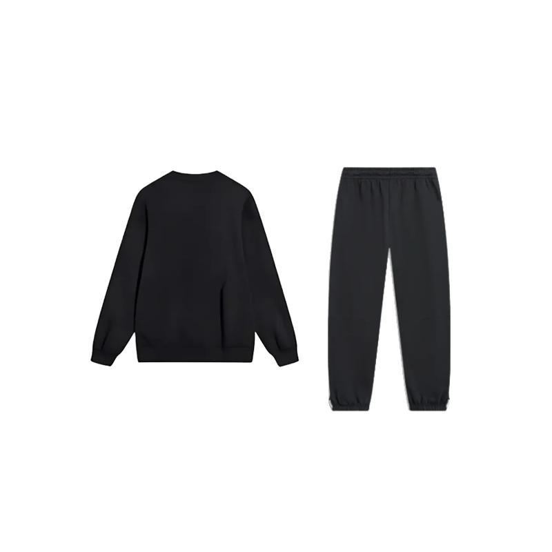 Li-Ning Sweatshirt Sets Men's Crew Neck Moderate