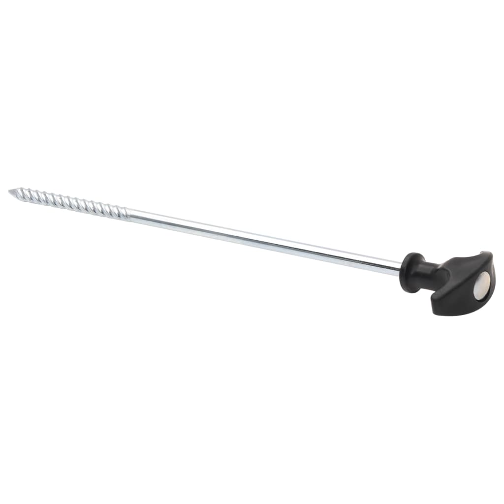 Tent Pegs 24 pcs 30 cm Ø7 mm Galvanized Steel