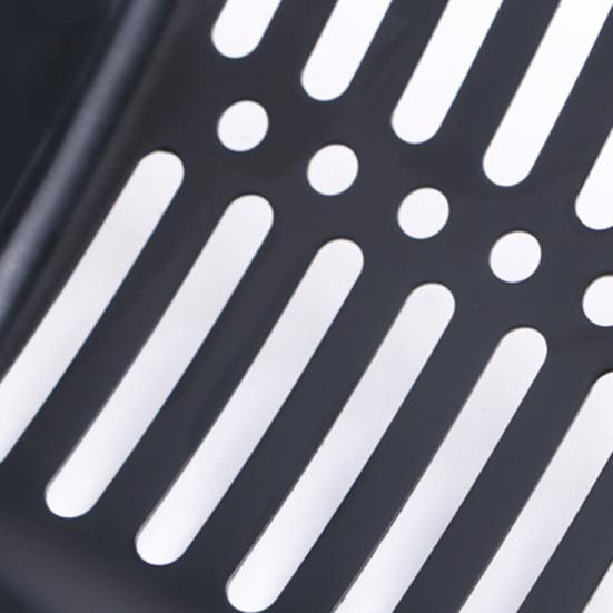 Cat Litter Scoop with Ergonomic Long Handle Stainless Steel Deep Shovel Slotted Litter Scooper Non-stick Poop Sifting Shovel Sifter Pet Supplies