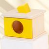 Object Permanence Box Coordination Training Fine Motor Skill Sensory Toy Wooden Block Early