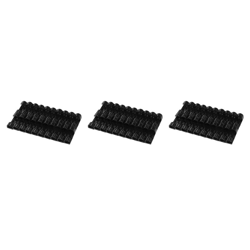 A84X-60Pcs Wire Fixing Clamp Clip Desktop Wire Clear Up Clips Holder Clamps Cable Clip Device USB Cord Clips Holder Organiser