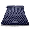 Inflatable TPU Camping Mat with Foot Pump - Portable & Foldable for Outdoor, Beach, or Picnic Use.