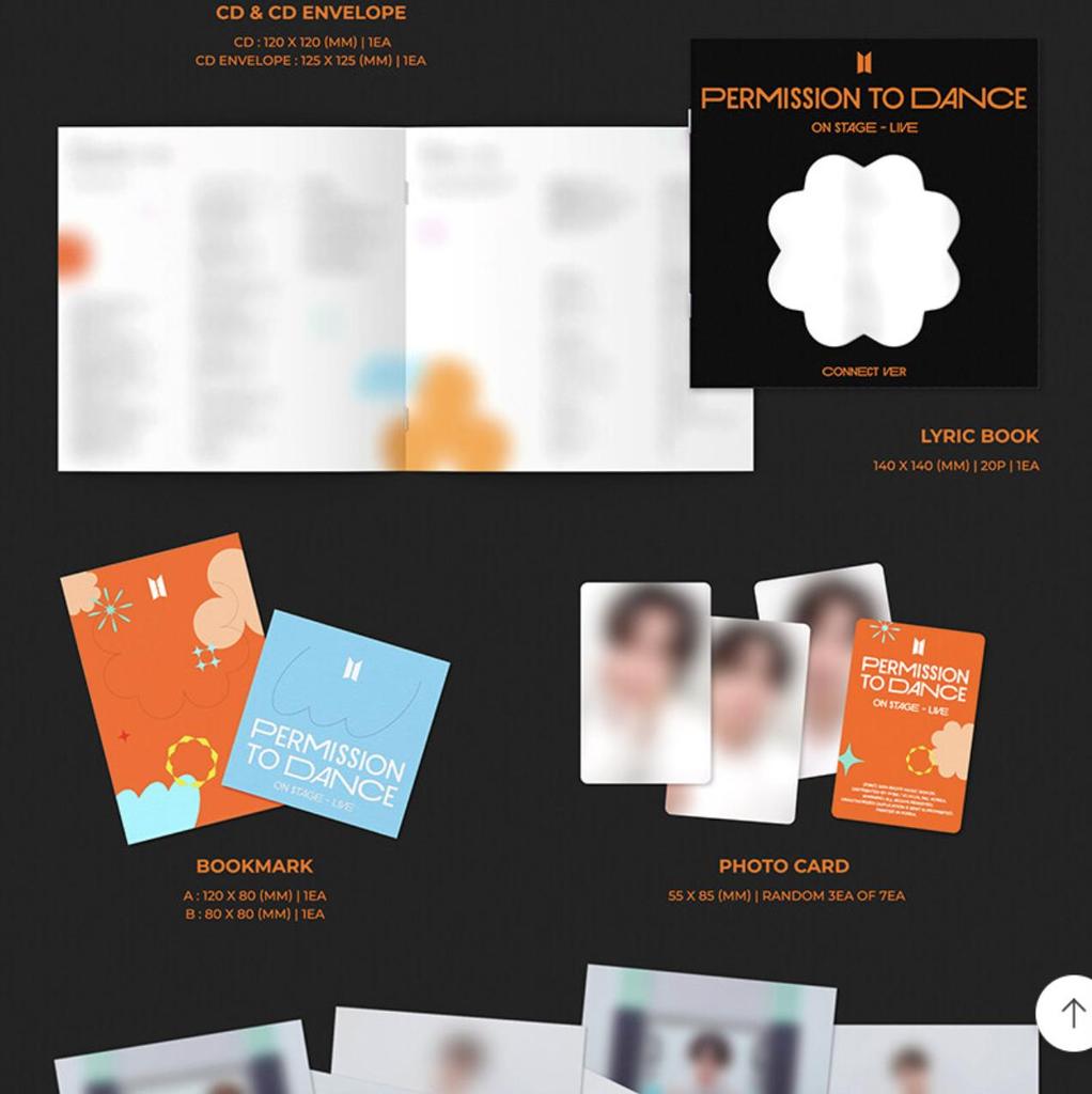 [SET] BTS – PERMISSION TO DANCE ON STAGE – LIVE (2 Versionen: Kontakt + Verbinden)| Offizielles Album