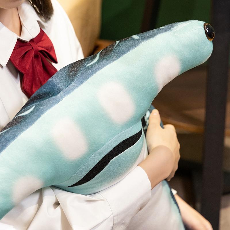 Cartoon Simulation Hammer Shark Doll Children Plush Toy Christmas Gift Sea Fish Shark Pillow Stuffed Toy