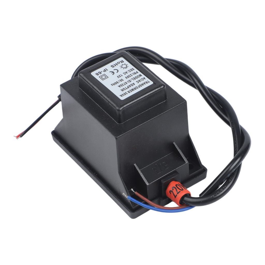 Waterproof PSU 12V AC Transformer Short Circuit Protection For LED Lighting 12V AC Power Supply For LED Lighting