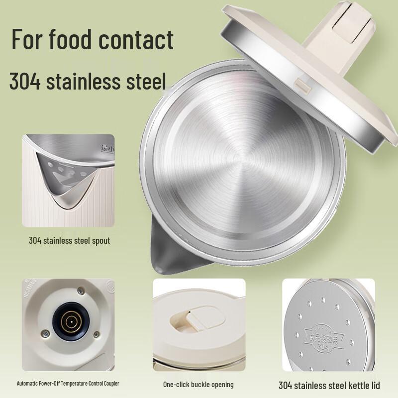 CHIGO 1.8L Double-Wall Electric Kettle