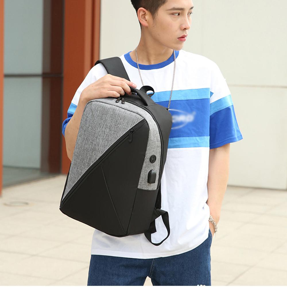 Set of 3 Laptop Backpack Large Capacity Business Daypack Portable Travel Commuting Bag with USB