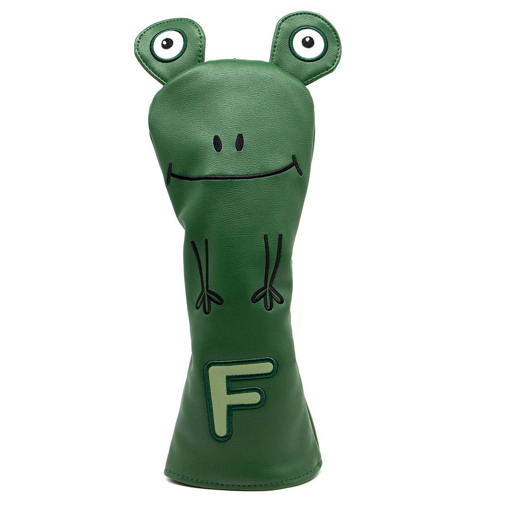 Golf Wood Cover Frog Style Golf Head Cover Set Golf Driver Cover Head Cover for Fairway Hybrids Made of Premium Leather Aliennana Popular Golf Head