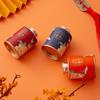 Mini Empty Tea Tin Can Household Green Black Tea Sealed Jar Portable Home Exquisite Small Tea Paper Packaging Cans