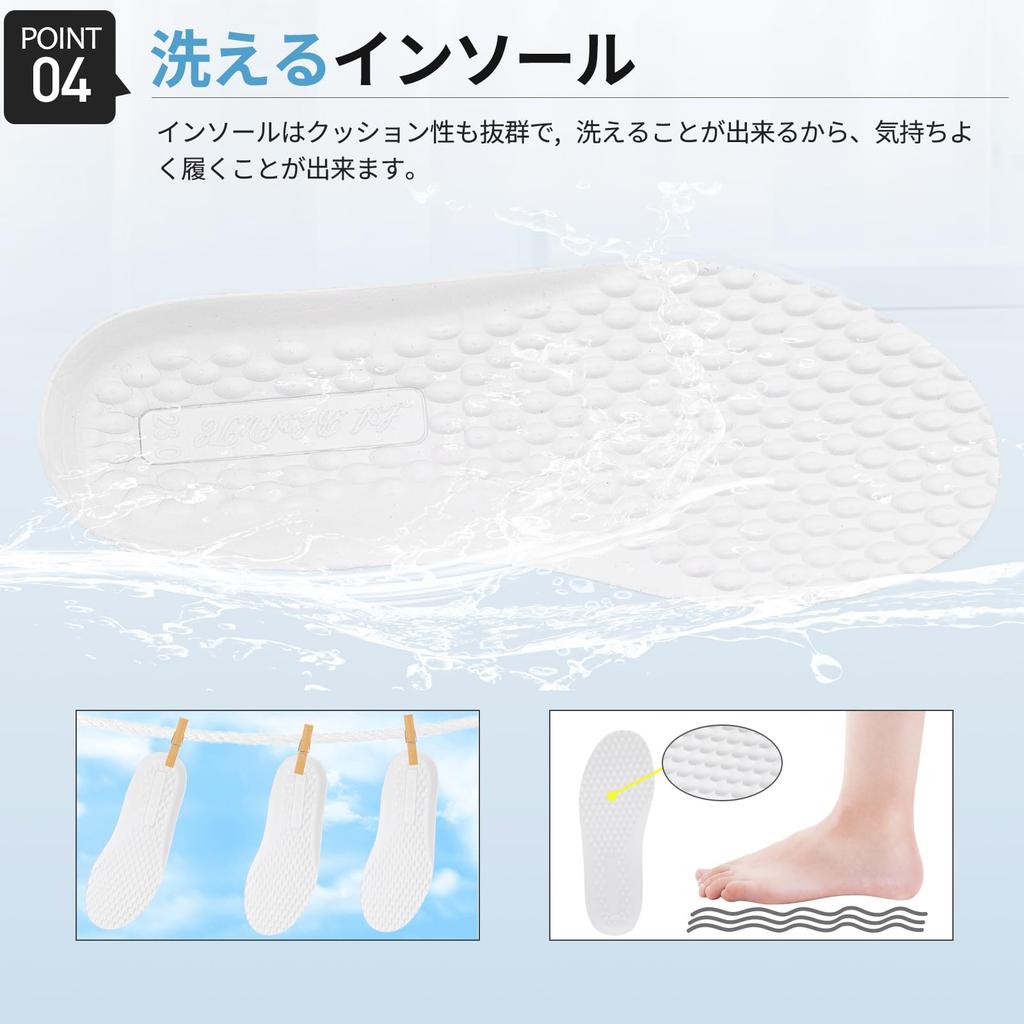 La BEAUTE Women's White Nurse Shoes, Comfortable, 2-Way, Ultra Lightweight, Wide 3E, Suitable for Nursing, White/Blue, Size 24.0