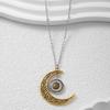 Retro Metal Hot Girl Pendant Stainless Steel Necklace