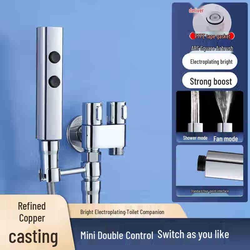 Huace High-Pressure 2-Outlet Toilet Angle Valve Standard