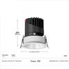 OEING 10W Narrow Bezel Embedded Downlight