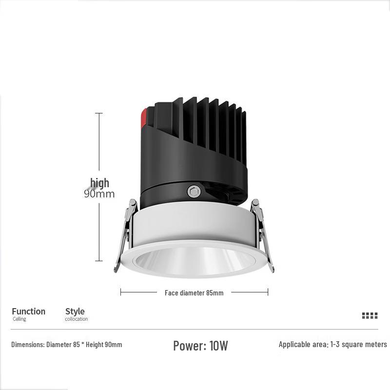 

OEING 10W Narrow Bezel Embedded Downlight