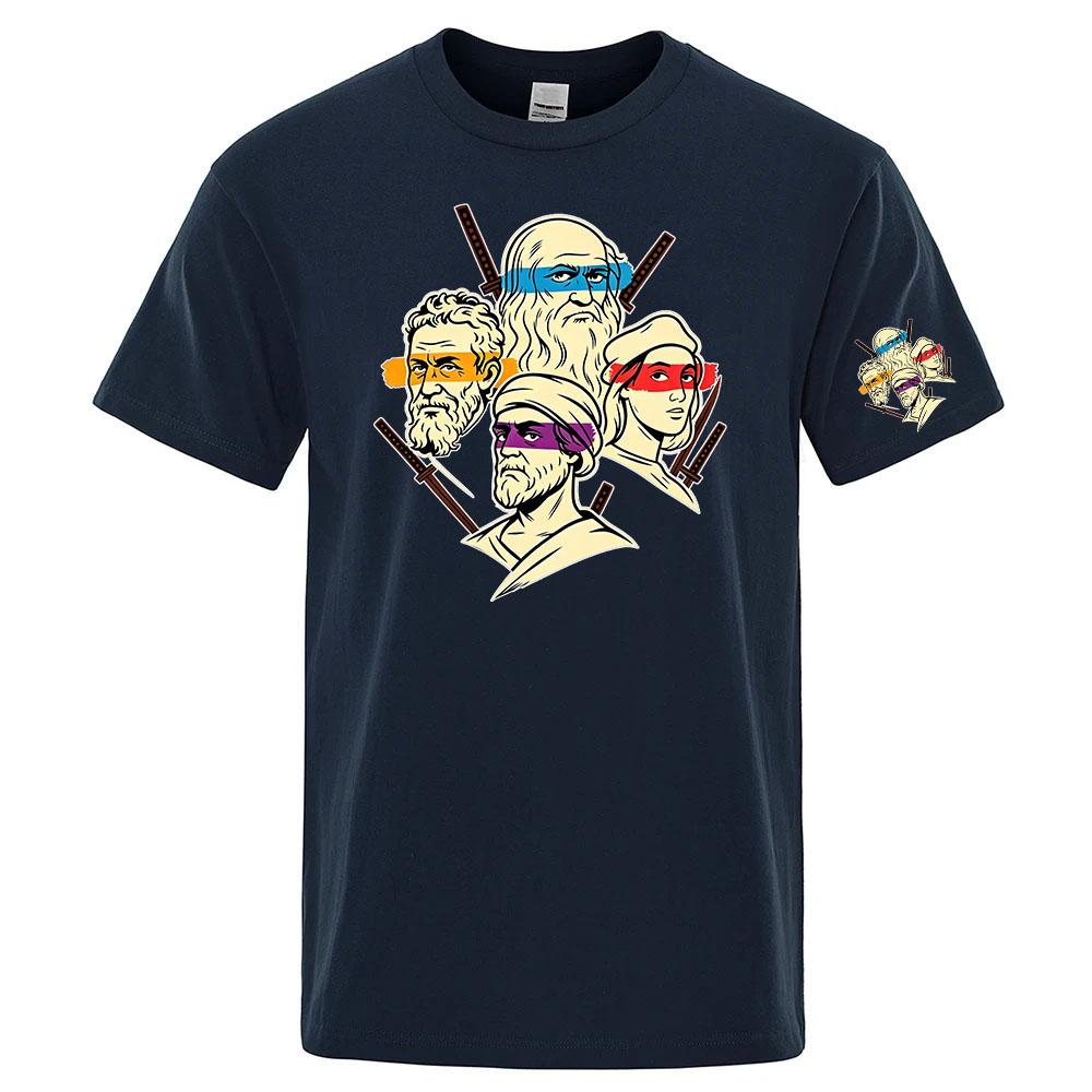 Art Ninja Funny The Unisexs Regular Shortsleeved Shirt Is Made Of Soft And Comfortable Fabric And Is Suitable For Summer T Shirt