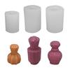 Candle Silicone Mould Tulip Shape Epoxy Resin Mold for Perfume Bottle DIY Candle Making Handmade Crafts Home Decor