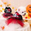 Breathable Pet Pirate Skirt Comfortable Cats Pullover Dog Cosplay Dress  Halloween