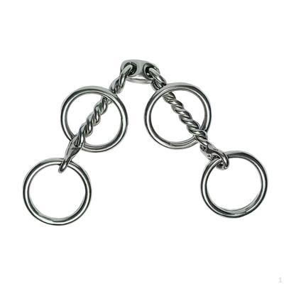 Horse Bit Mouth Equestrian Accessories, Professional, Sturdy, Stainless Steel, Lightweight Snaffle