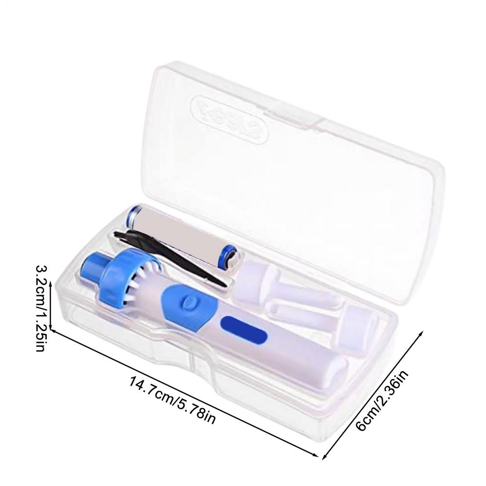 Electric Ear Cordless Safe Vibration Painless Ear Cleaner Silicon Ear Spoon Tool Set Ear Wax Removal Tool for Adults & Children