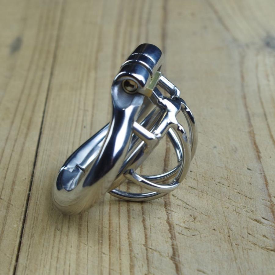 Stainless Steel Super Small Male Chastity Cage for Men