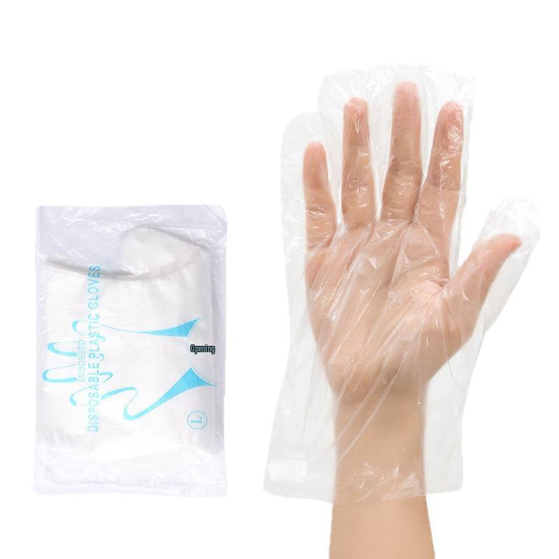 Verpackte Transparente Lebensmittelgeeignete Verdickte Einweg-Cateringhandschuhe