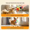 Corgi Self-Play Sounding Frisbee: Durable Tug-of-War Toy for Dogs' Boredom Relief and Energy.