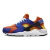 Nike Huarache Run GS Hyper Royal Yellow Ochre Kids Sneakers Blue 654275-421