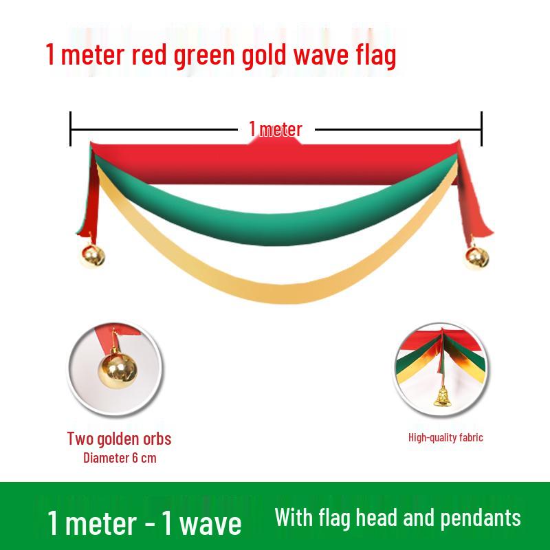 

Рождественские потолочные подвесные баннеры, ленты и украшения для оформления сцены