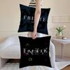 Cushion Cover Anti-dustmite Pillowcase Invisible Zipper Silky Short Plush Sofa Cushion Cover FREITAG