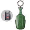 Genuine Leather Retro Key Case for 2021 Toyota Avalon Hybrid