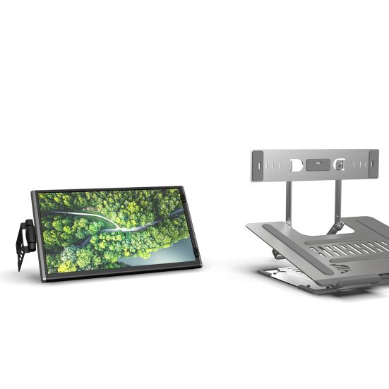 Portable Monitor Holder Foldable Adjustable Extended Screen Support Stand Desktop Mount PC Accessories for EM116/EM1411/EM1332/EM1412