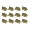 Pack Of 12 Place Card Stands Desktop Picture Holders Cellphone Display Rack Metal Restaurant Table Menu Holders