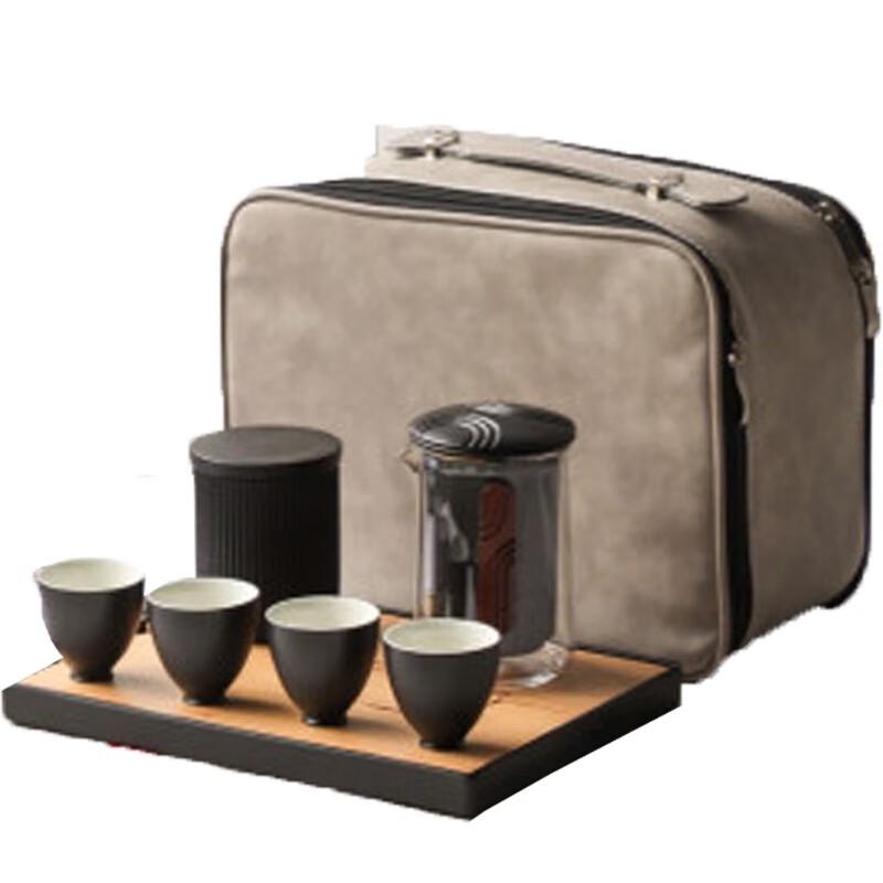 

DARUNYAO Portable Glass Travel Tea Set