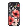 Für Nubia Neo 3 5G Cartoon Muster Stoßfestes Silikon Weiche Hülle Für Nubia Neo 3 Blume Vintage Stil TPU Stoßstange Rückseite