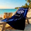 Inter Milan Personalized Text Beach Towel Quick-Dry Soft Microfiber Ideal for Travel Outdoor Swim Pool Yoga Surf Camping Hiking Gym Gift Holiday