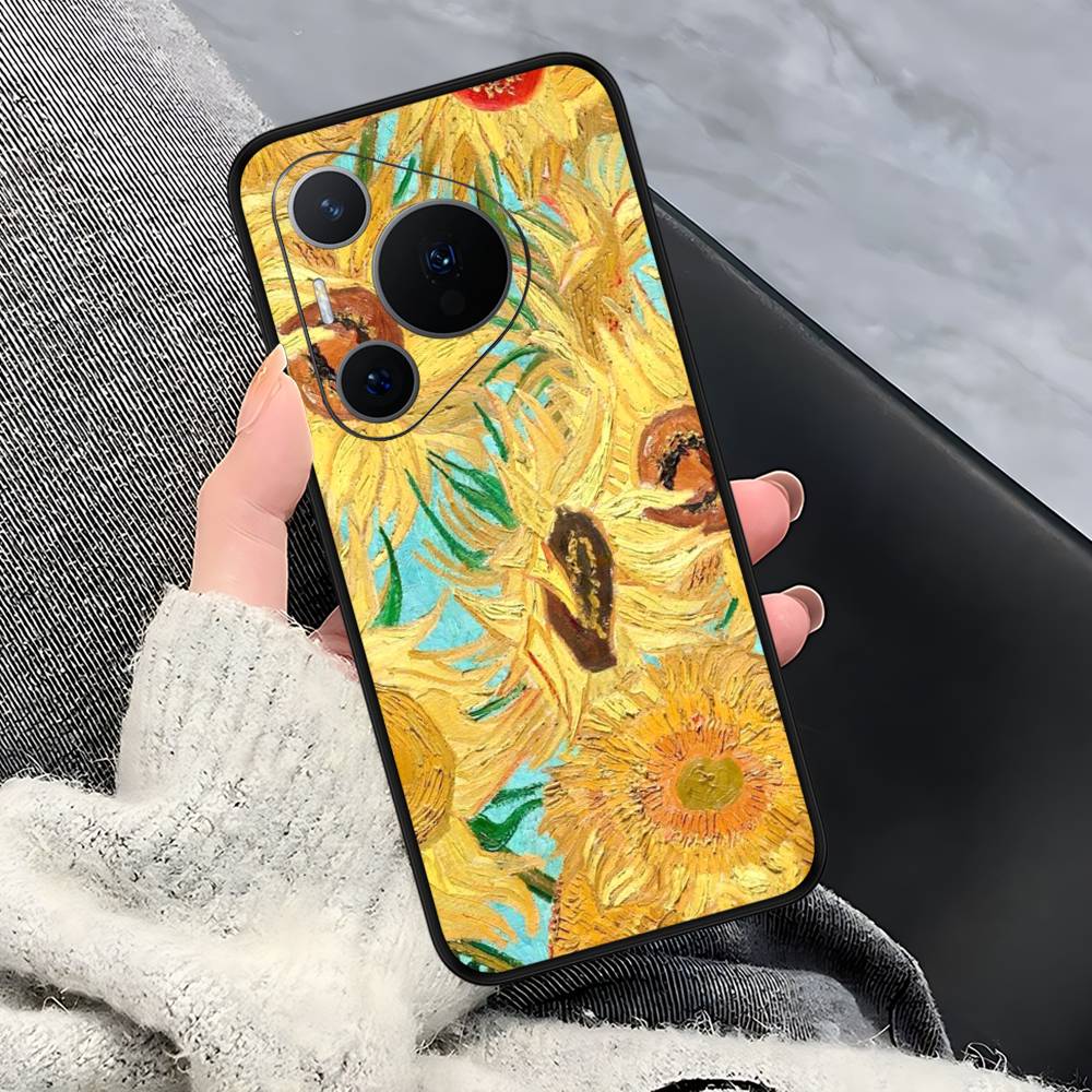 Coque de téléphone Art Vincent Van Gogh Pour Huawei P 8 9 10 20 30 40 50 Pro Lite Psmart Honor 10 lite 70 Mate 20lite