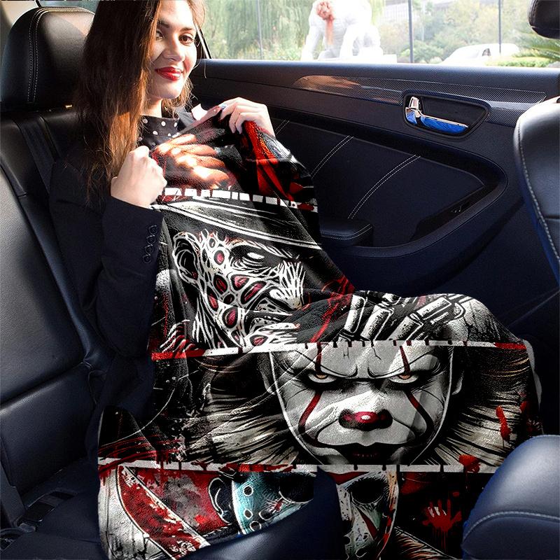 1pc Bloodstained Icons Cartoon Blanket Seasonal Home Decor Gift, Living Room, Travel .G020