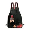 Multifunktionaler Rucksack Colorblock Große Kapazität Retro Brusttasche