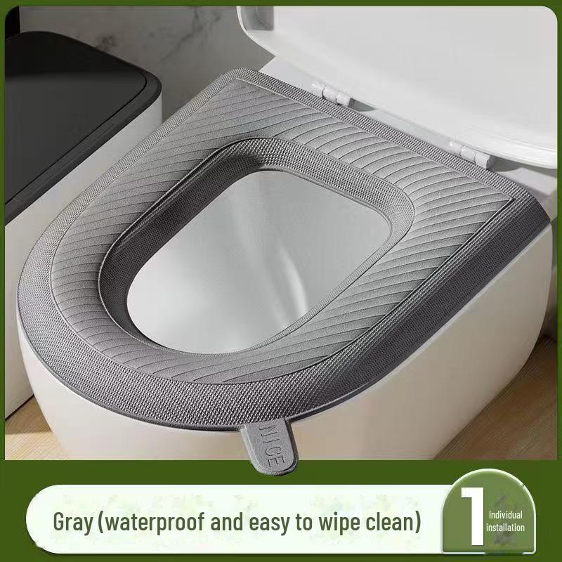 Waterproof Travel Toilet Mat - Four Seasons, Thick, Universal, Winter Warm Cover Stickers