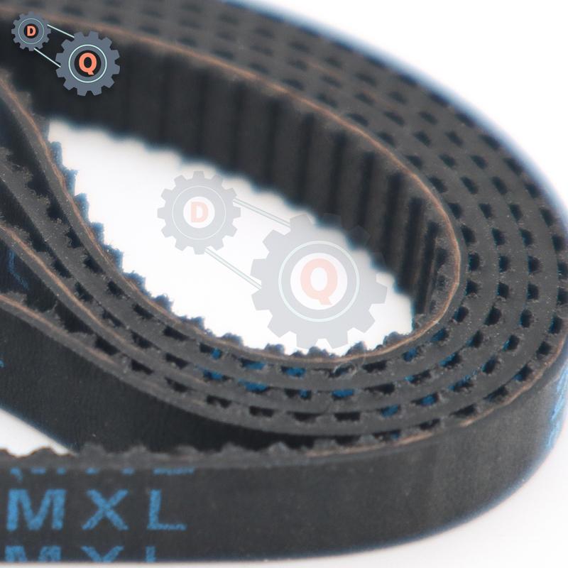 B134MXL To B192MXL MXL Timing Belt Tooth Pitch 2.032mm MXL Rubber Belt Width 4.8/6/10/12.7mm MXL Belt For CNC Synchronous Belt